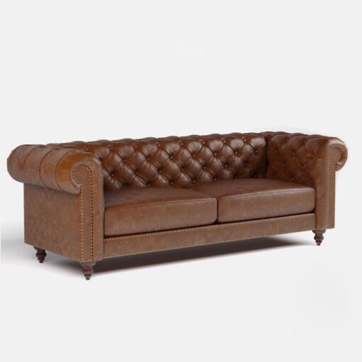 sofa tan co dien louis vang